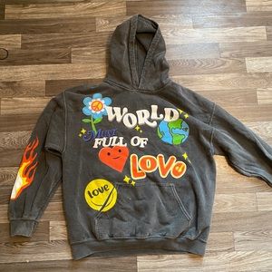 PacSun world of love hoddie